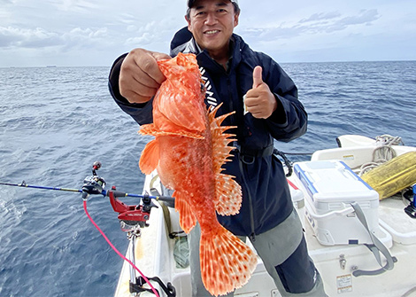 オニカサゴを追う vol.5 釣果写真
